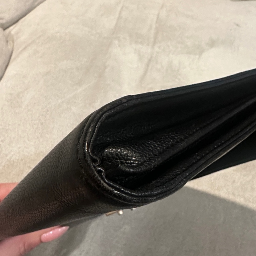 SAINT LAURENT Briefcase Leather Black AUTHENTIC - Picture 5 of 17